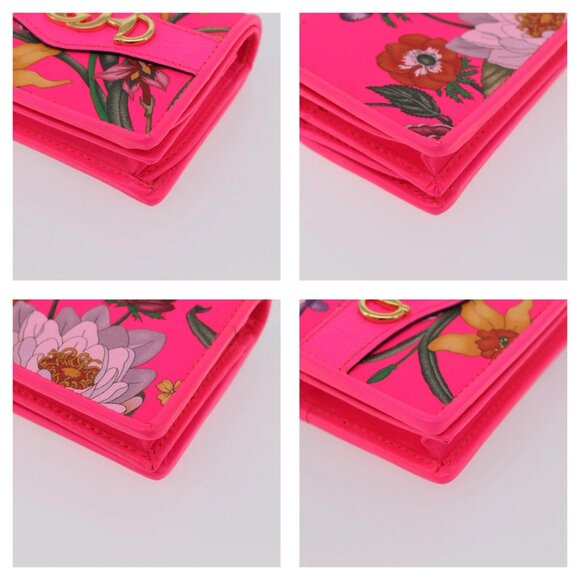 Authentic GUCCI Flora Zumi Leather Wallet bst477-022826 - Picture 8 of 16